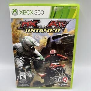 MX vs. ATV Untamed [Platinum Hits] (XBOX 360, 2014) Game Complete Great!